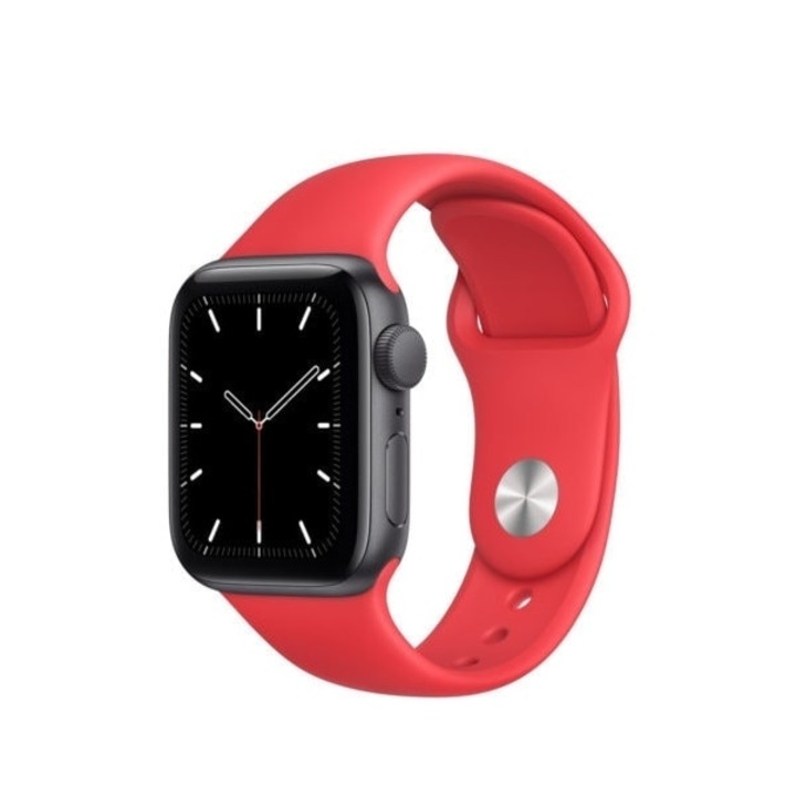 Szíj Devia Deluxe sorozatú sportszíj Apple Watch 4-hez, 40 mm, piros