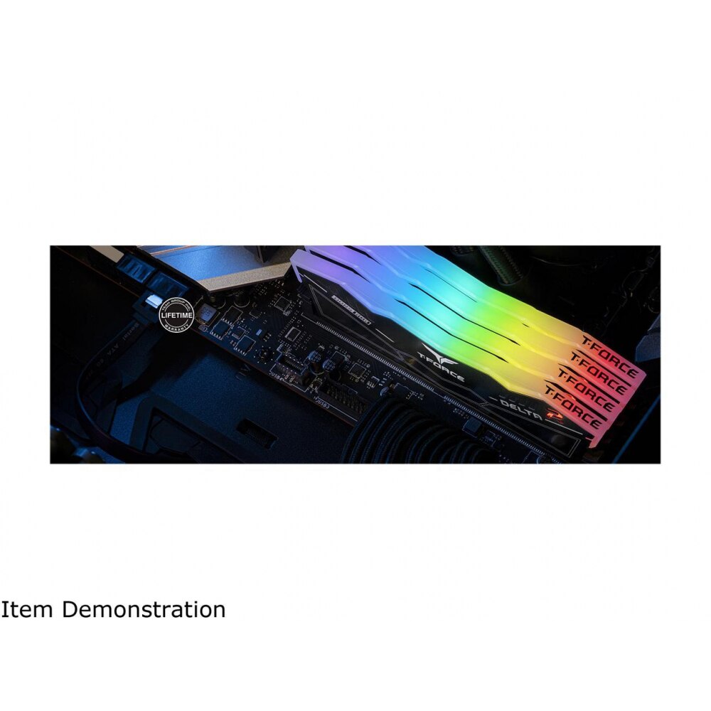 Memorie Team T-Force Delta, RGB, 32GB (2 x 16GB), 288-Pin, DDR5