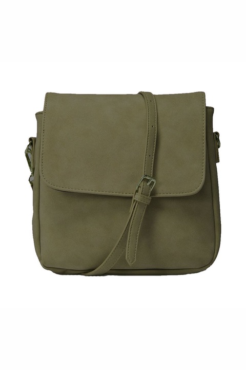 Női táska Darab E-181231656 30-4, Állítható vállpánt, Zöld/Khaki, Méretek 22x20x5 cm