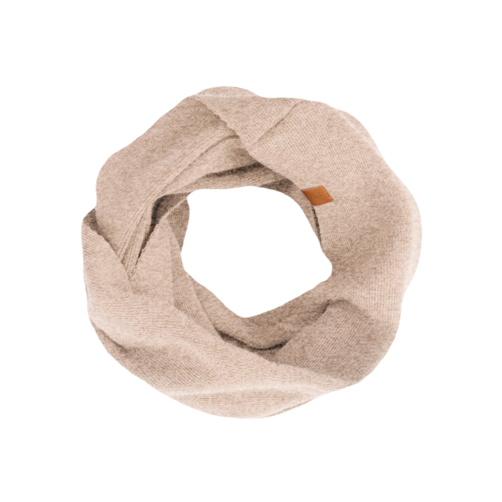 Fular circular pentru femei, NANDY, bej, Casual, NDK-15604-04-BEZ