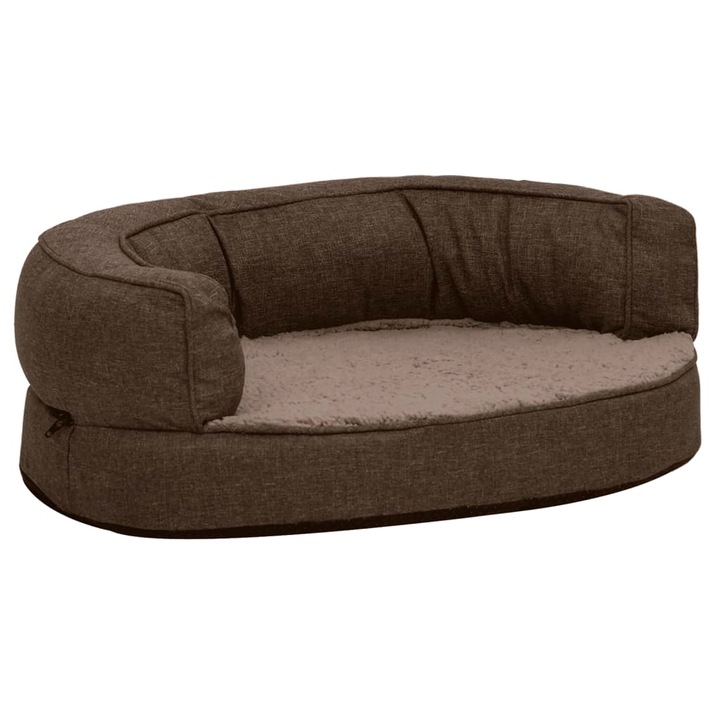 saltea ergonomica pat de caini maro 60x42 cm aspect infleece design unic animale52405 imagen 43_1_
6