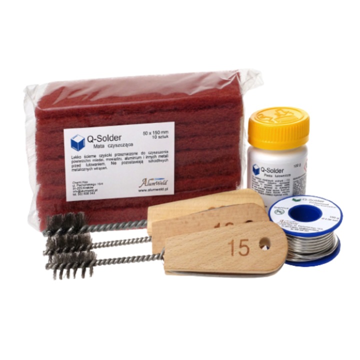 Set materiale pentru instalatiile de lipit tevi de cupru, AlumWeld