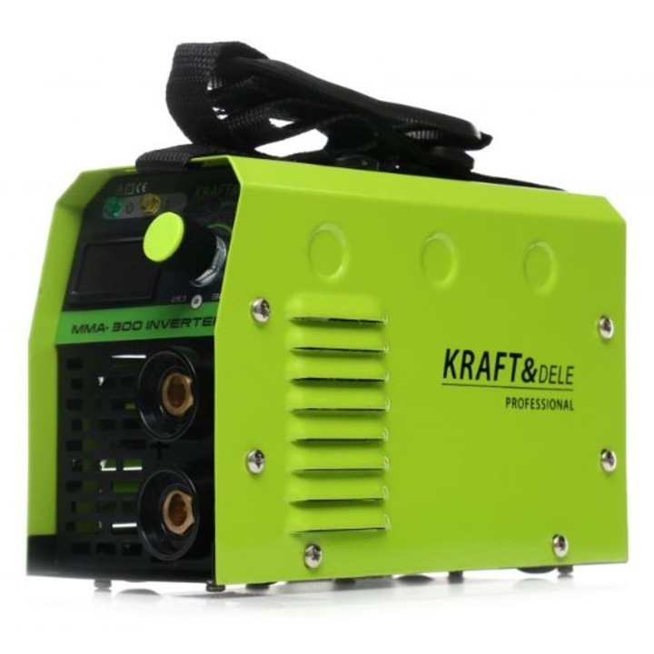 Aparat sudura invertor, Kraft&Dele KD1862, MMA 300 A, 6980 W, 3 kg