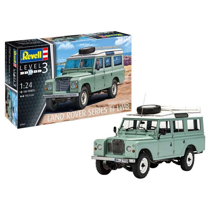 Revell Land Rover Series III (7047) makett