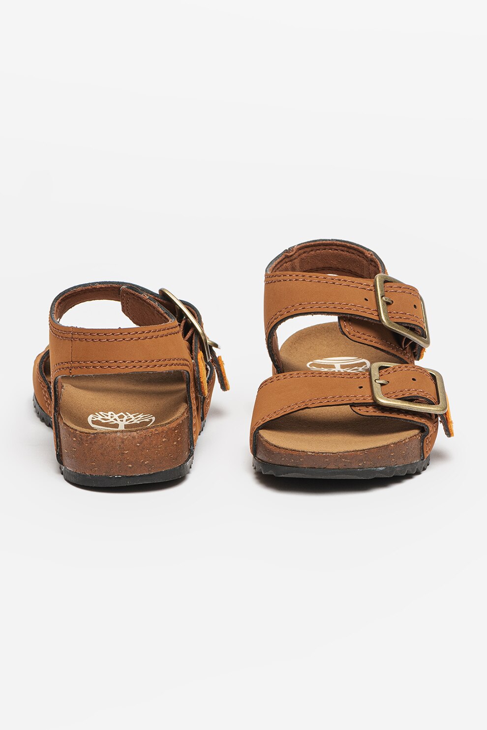 Timberland, Сандали Castle Island от еко кожа, Кафяв, 22 EU - eMAG.bg