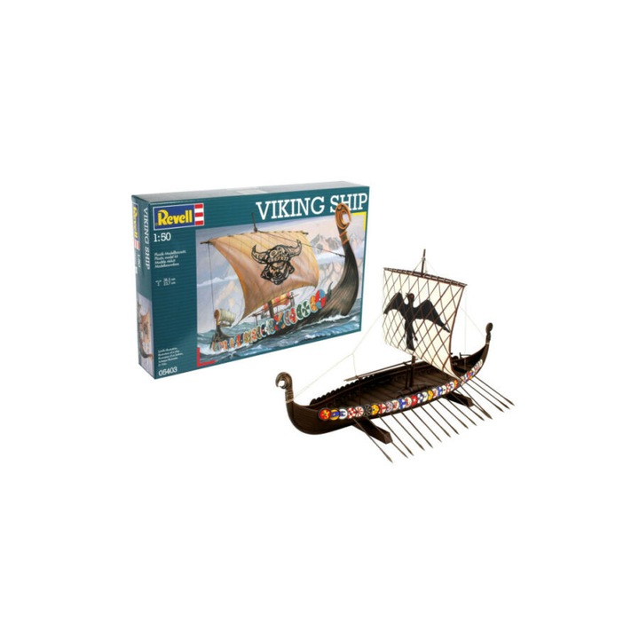 Revell viking hajó modell - 1:50