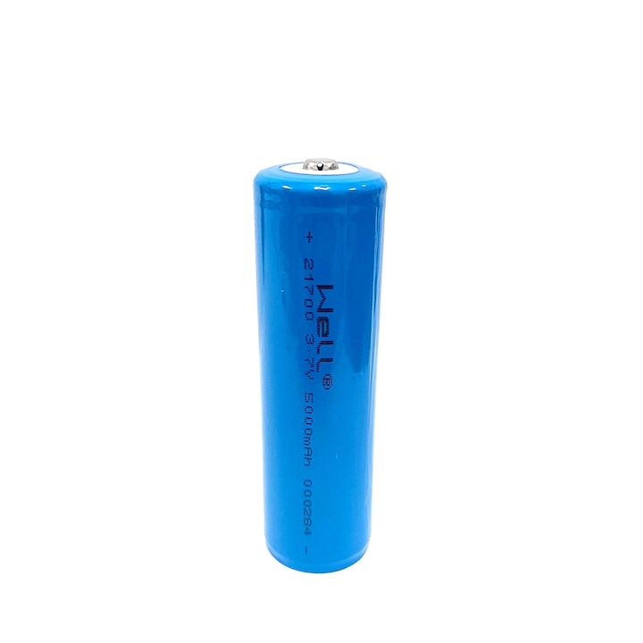 Ipari lítium-ion akkumulátor terminál 21700 3,7V 5000mAh csúcstal, PCM védelemmel 15A Well