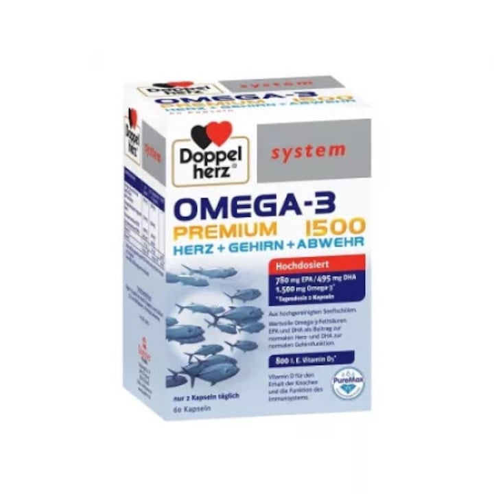 Omega 3 Premium 1500 60 capsule Doppelherz System