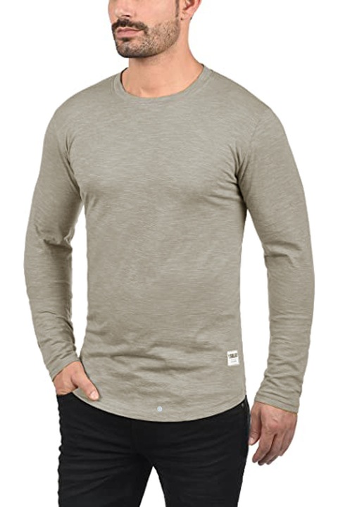 Bluza barbati, Solid, Bumbac, Bej, S