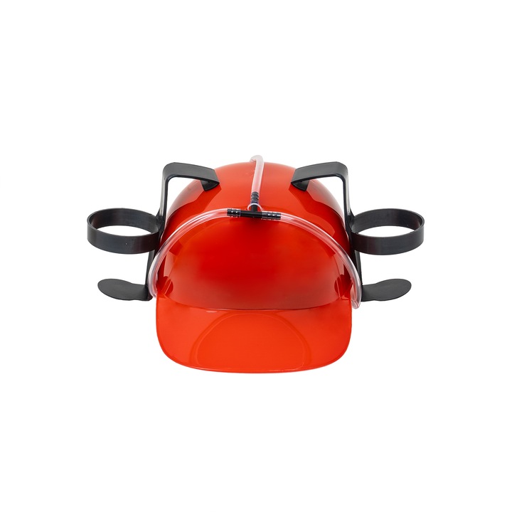 Casca de baut bere/suc, culoare rosu, B.S.P. / SL054_R