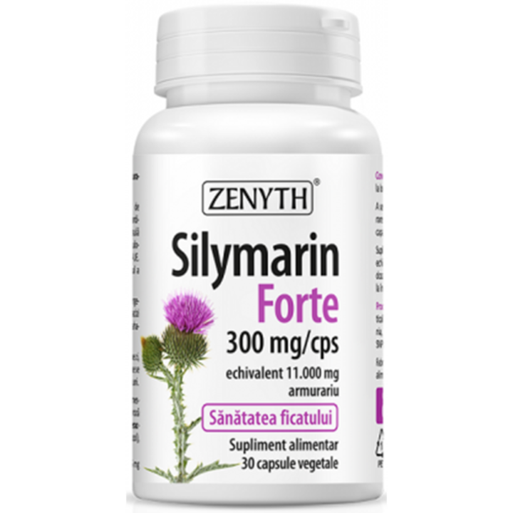 Supliment alimentar Silymarin Forte Zenyth, 30 capsule
