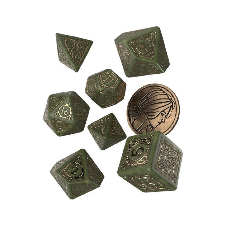 Set Zaruri The Witcher Triss - The Fourteenth of the Hill (7 & Unique Coin)