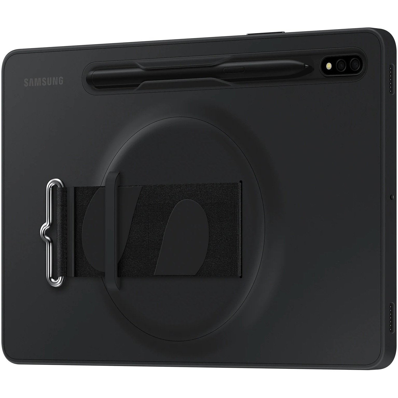 Husa de protectie Samsung Strap Cover pentru Tab S8, Black