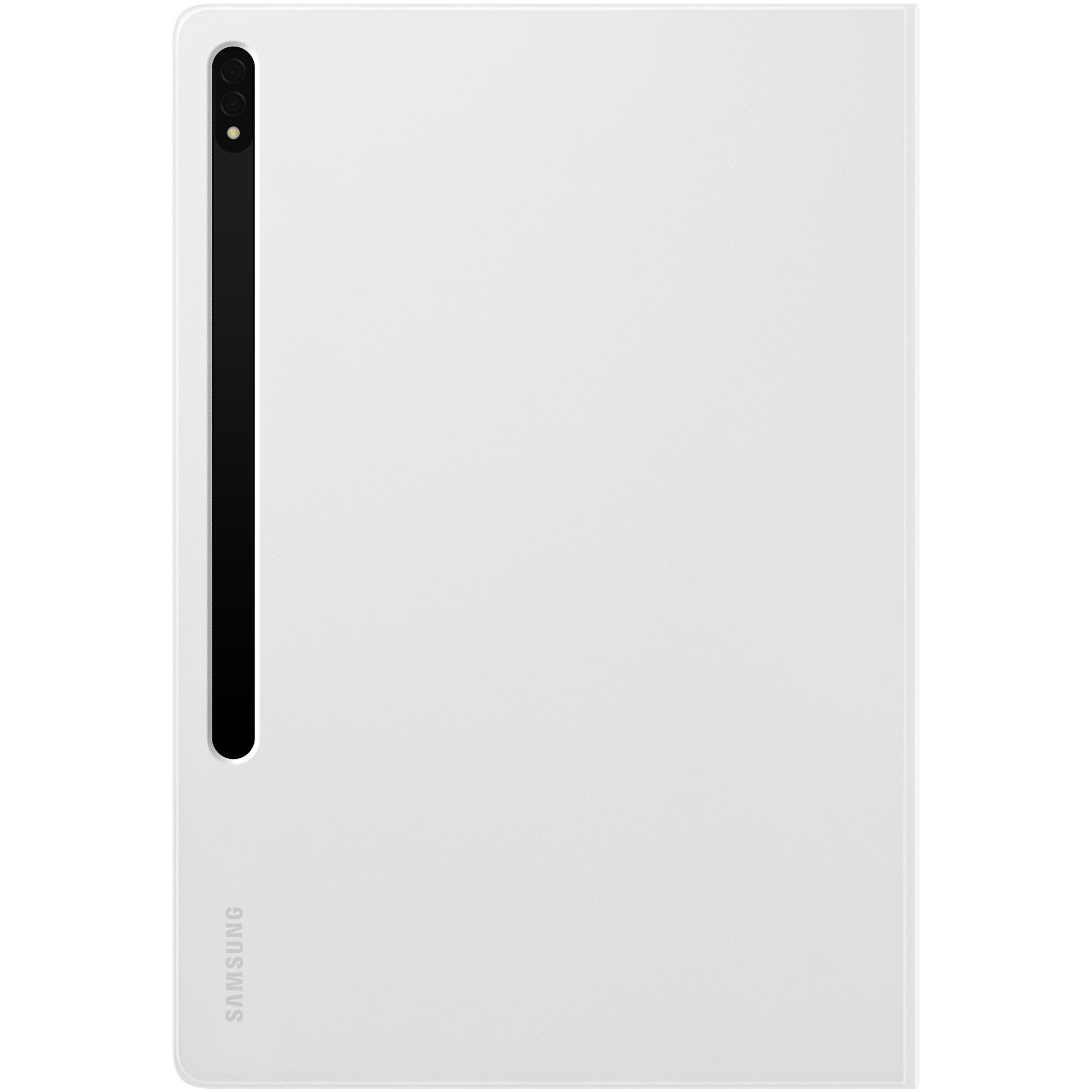 Husa de protectie Samsung Note View Cover pentru Tab S7+, S7+ 5G, S8+, S8+ 5G, White