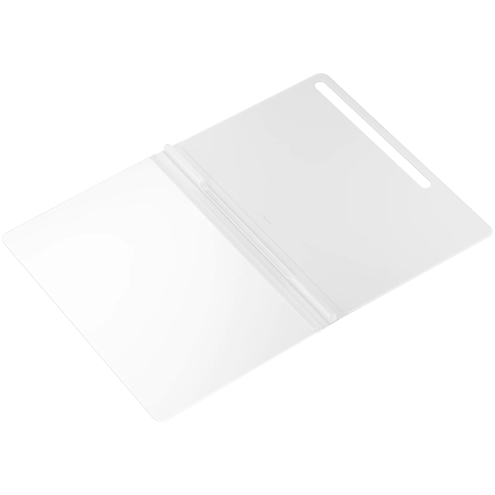 Husa de protectie Samsung Note View Cover pentru Tab S7+, S7+ 5G, S8+, S8+ 5G, White