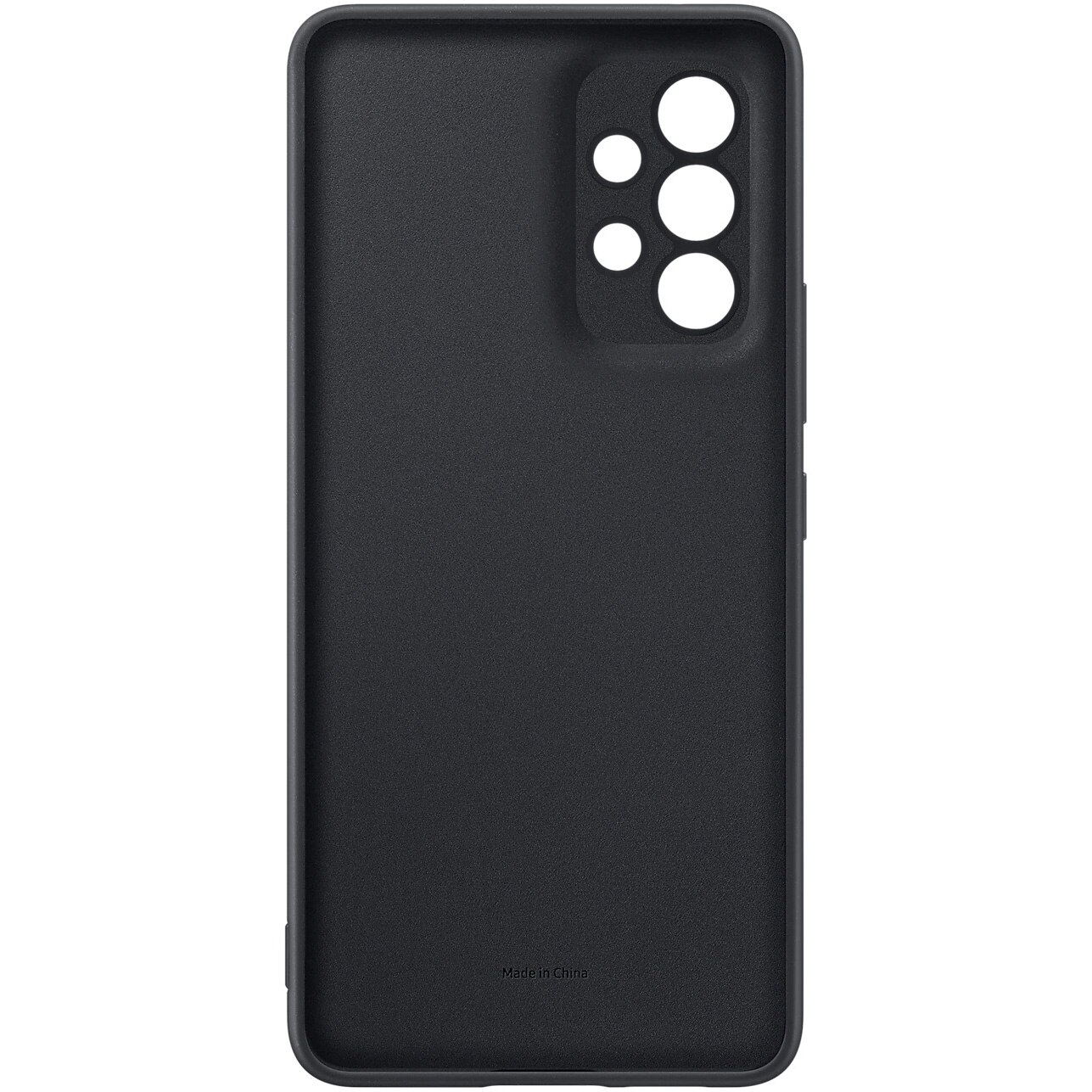 Husa de protectie Samsung Silicone Cover pentru Galaxy A53 5G, Black