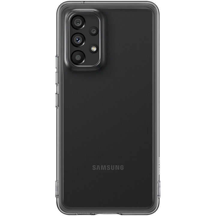 Калъф Samsung Soft Clear Cover за Galaxy A53 5G, Black