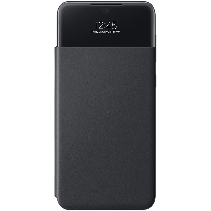 Калъф Samsung S View Wallet Cover за Galaxy A33 5G, Black