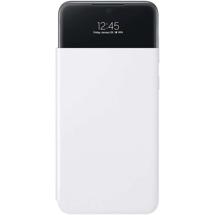 Калъф Samsung S View Wallet Cover за Galaxy A33 5G, White