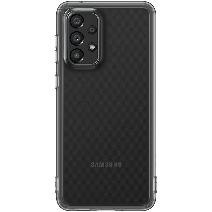 Калъф Samsung Soft Clear Cover за Galaxy A33 5G, Black