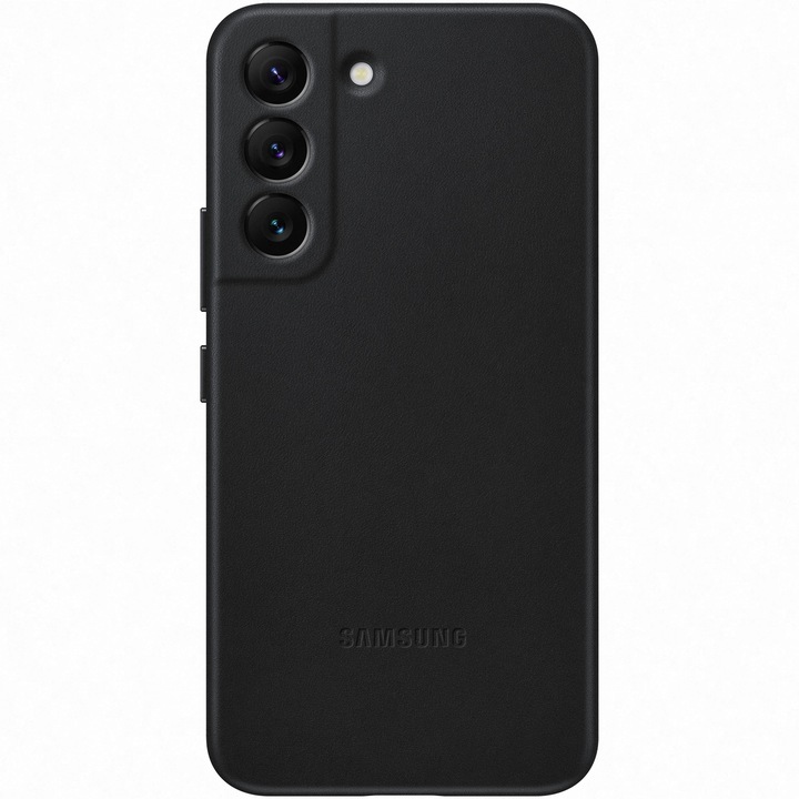 Калъф Samsung Leather за Galaxy S22+, Black
