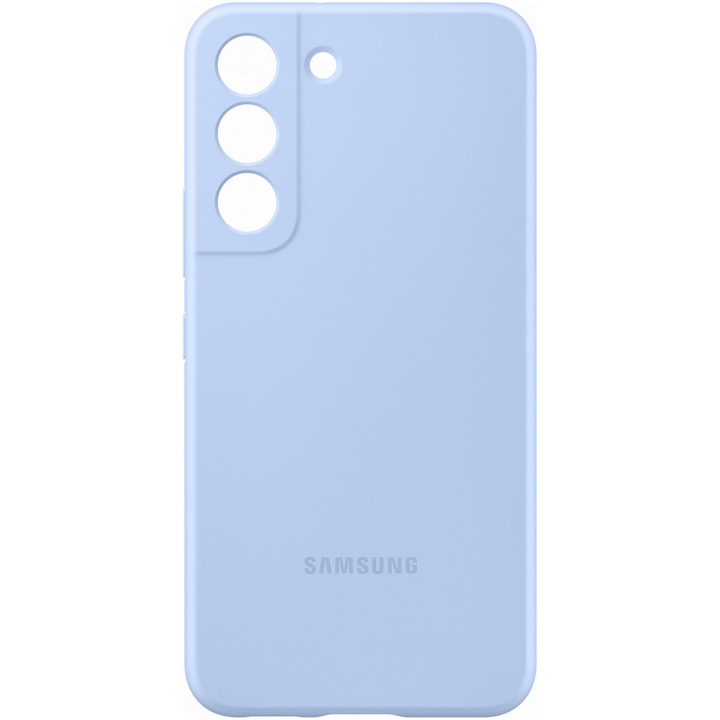 Калъф Samsung Silicone Cover за Galaxy S22, Sky Blue