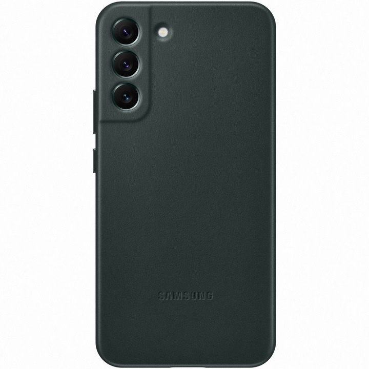 Калъф Samsung Leather за Galaxy S22+, Green