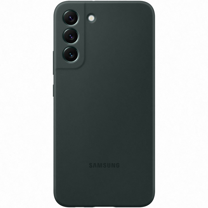 Калъф Samsung Silicone за Galaxy S22+, Dark Green