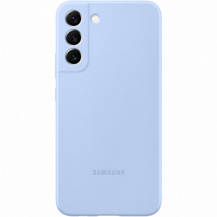 Калъф Samsung Silicone за Galaxy S22+, Sky Blue