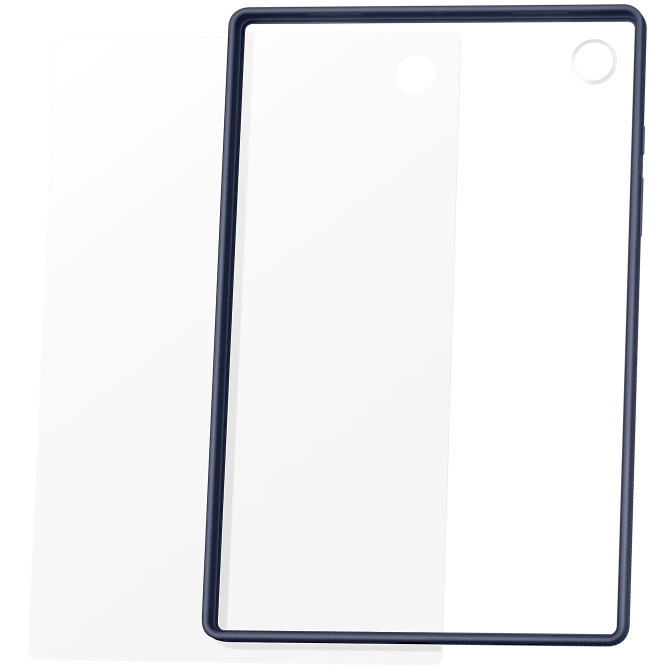 Husa de protectie Samsung Clear Edge Cover pentru Tab A8, Navy