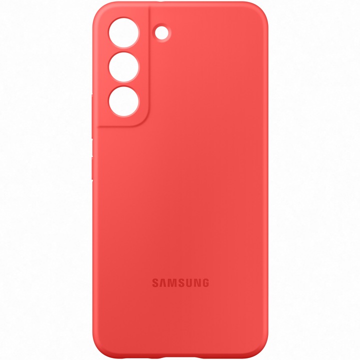 Калъф Samsung Silicone Cover за Galaxy S21 FE 5G, Coral