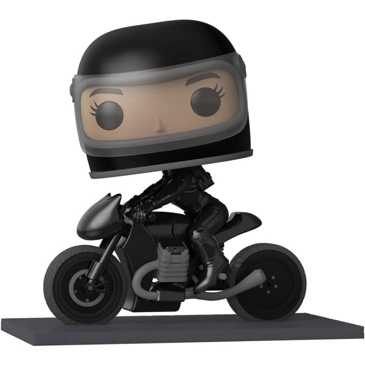 Batman POP! Rides Deluxe Vinyl Figura - Selina on Motorcycle 15 cm #281