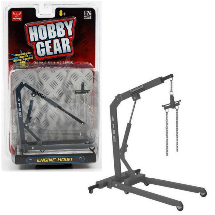 Hobby Gear Engine Hoist szürke modell kiegészítő 1:24