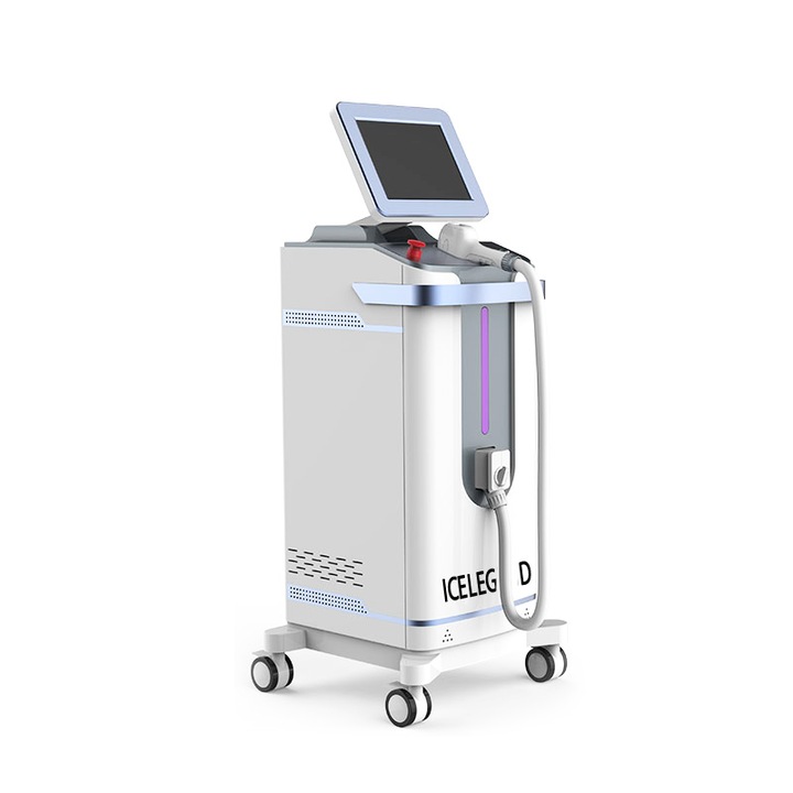 Aparat Epilare Definitiva Laser Dioda 4Lungimi 940, 755, 808, 1064nm Profesional 2000W Dioda Laser, 50mil Impulsuri ICELegend