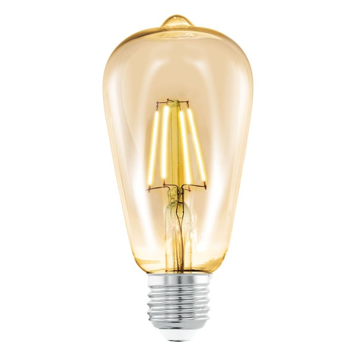 Bec LED RFAN, E27, Lumina Calda, 3000K, 16W, Transparent