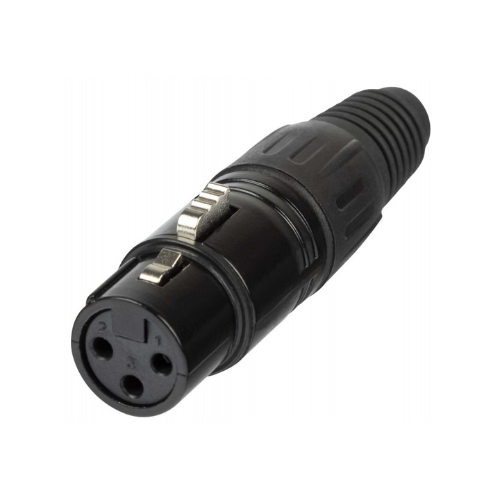 Mufa XLR F PROEL XLR3FV BK