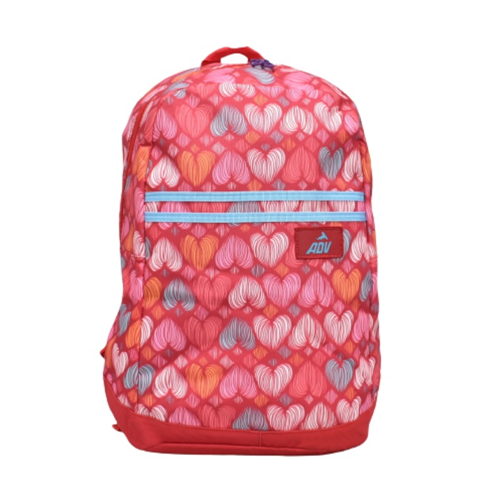 Sport hátizsák 12822-2, 28/42/17 cm, Piros