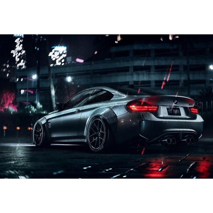Poster Need For Speed BMW M4, 61x90cm, Multicolor