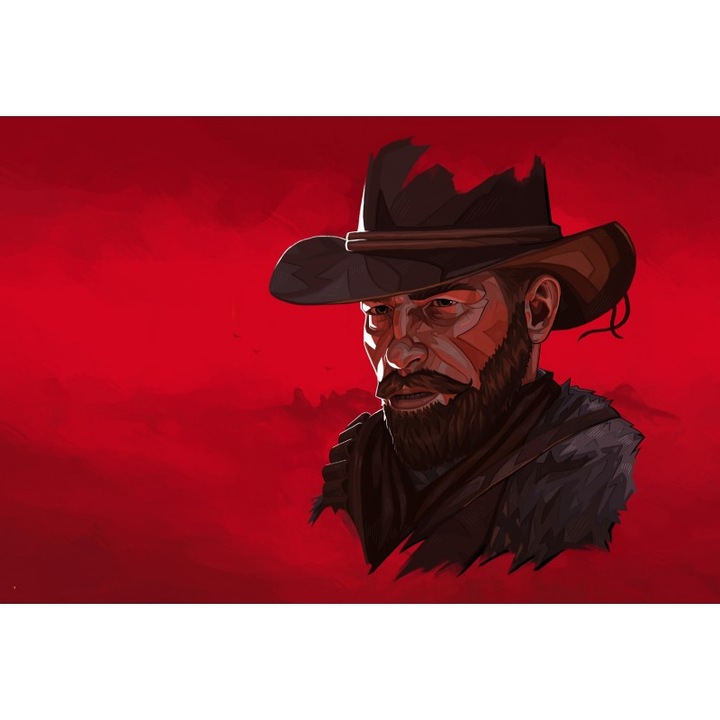 Poster Arthur Morgan Red Dead Redemption, 61x90cm, Multicolor