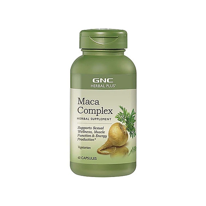 GNC Herbal Plus® Maca Complex, 60 Cps