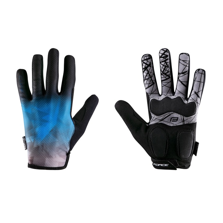 Force MTB Core kesztyű, kék M