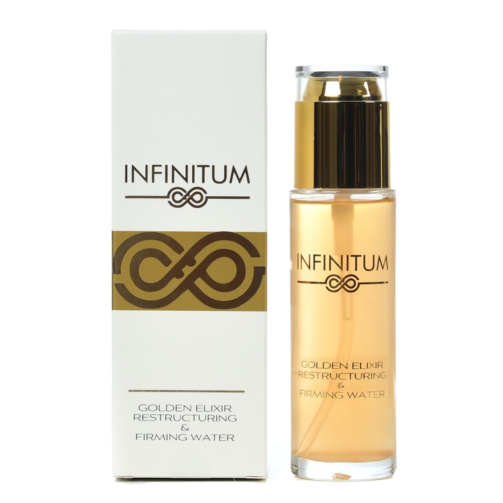 Apa Revigoranta pentru ten, Golden Elixir Restructuring & Firming Water, 80 ml