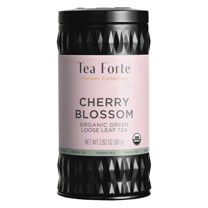 Метална кутия с чаени листа Tea Forte Hanami Cherry Blossom 50 порции