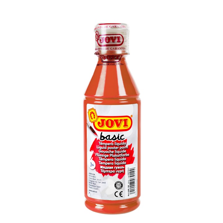 Темперна боя JOVI Basic,250 мл, Кафява