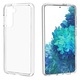 Aziao Hard TPU 2 mm-es szilikon tok Samsung Galaxy S21 FE-hez, Optim Protection Technology, Átlátszó