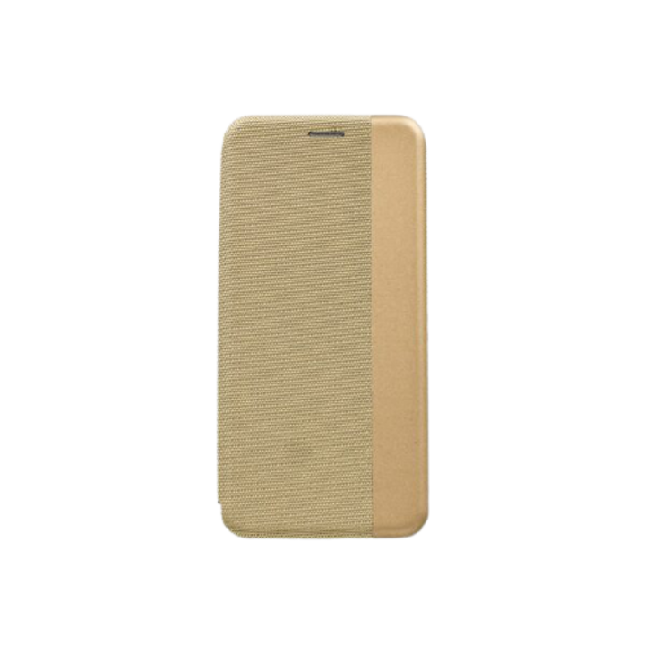 Калъф книжка с подплата за Samsung A72, златен
