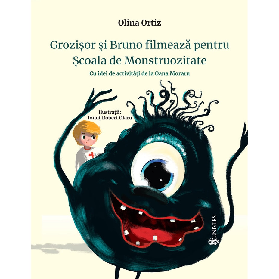 Grozisor si Bruno filmeaza pentru Școala de Monstruozitate, Olina Ortiz