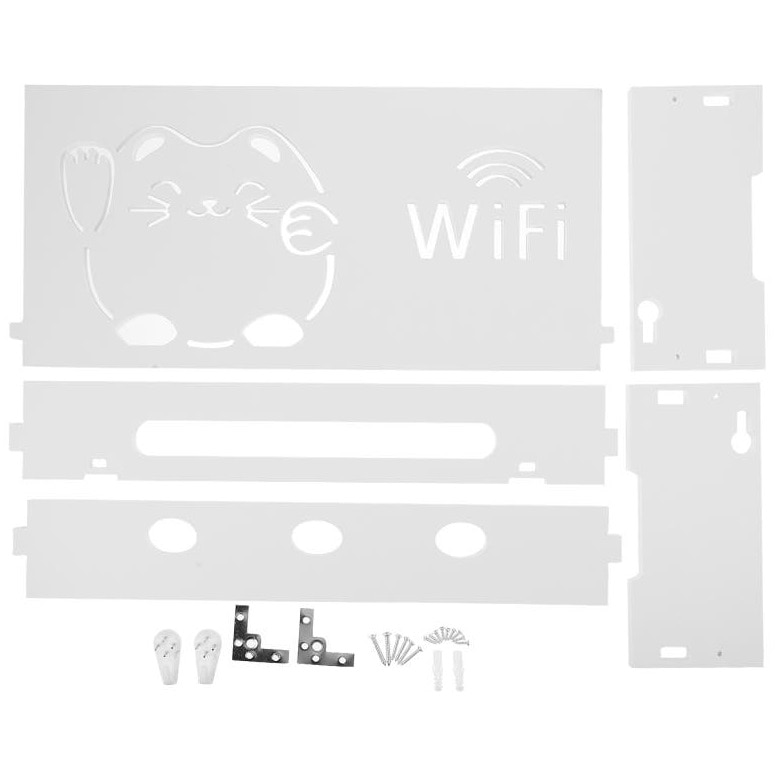 Raft Suport Router Wireless Cartek™ Cat M 40x20x10 cm pentru mascare ...
