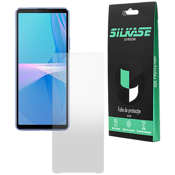 SILKASE матово фолио за Sony Xperia 10 III, защита на екрана, възобновяем силикон