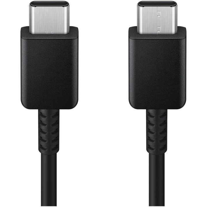 Samsung adatkábel, USB Type-C és USB Type-C, hossza 1,8 m, max. 3A USB 2.0, fekete